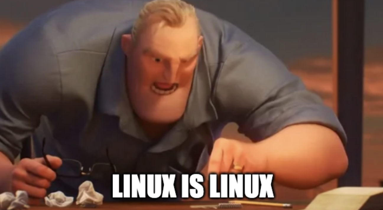 Linux is linux