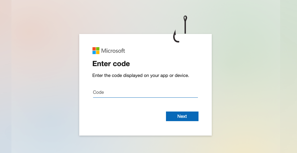 Device Code Phishing: A Frontend UI